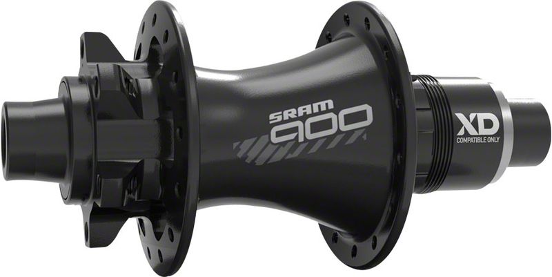 SRAM-900-135-142mm-Rear-Hub-32H-6-Bolt-Disc-Black-XDR-11-12-Speed-Freehub-with-QR-and-Thru-Axle-Endcaps-A1-HU4827-5
