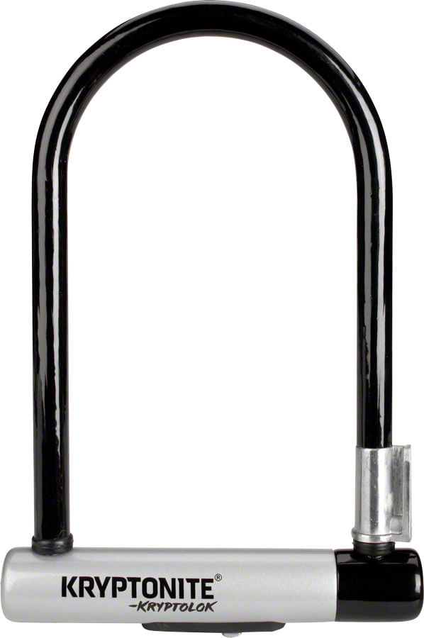 Kryptonite-KryptoLok-U-Lock---5-x-9--Keyed-Black-Includes-bracket-LK8155-5