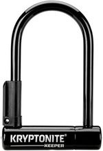 Kryptonite-Keeper-U-Lock---3-25-x-6--Keyed-Black-Includes-bracket-LK3023