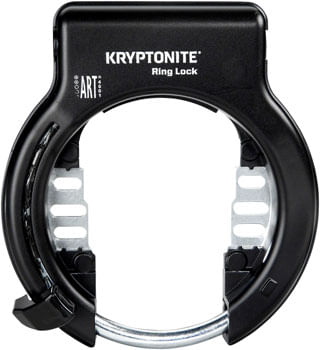 Kryptonite Ring Wheel Lock with Plug-In Chain - 5.5mm, 120cm Chain, Black