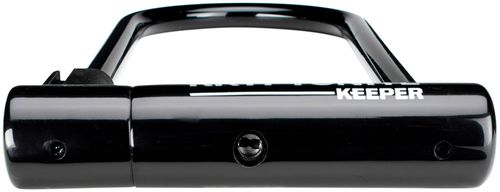 Kryptonite Keeper U-Lock - 4 x 10", Keyed, Black, Includes bracket