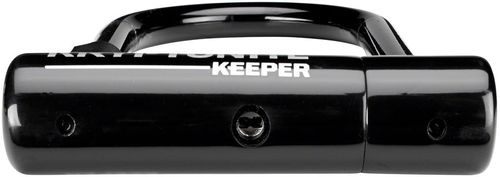 Kryptonite Keeper U-Lock - 3.25 x 6", Keyed, Black, Includes bracket