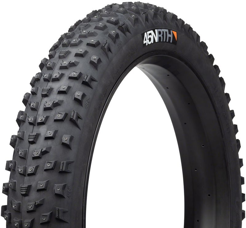 45NRTH-Wrathlorde-Tire---26-x-42-Tubeless-Folding-Black-120tpi-300-XL-Concave-Carbide-Aluminum-Studs-TR4661-5