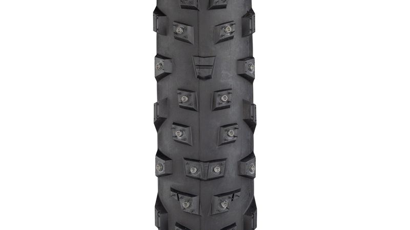 45NRTH Wrathchild Tire 29 x 2.6 Tubeless Folding Black 120 TPI 252 XL Concave Carbide Aluminum Studs