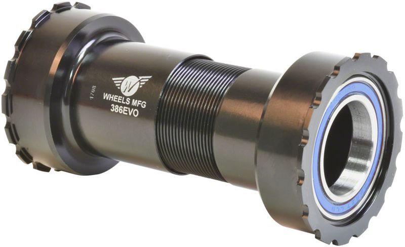 Wheels-Manufacturing-386EVO-Bottom-Bracket---ABEC-3-Bearings-For-24mm--Shimano--Cranks-Black-CR0648-5