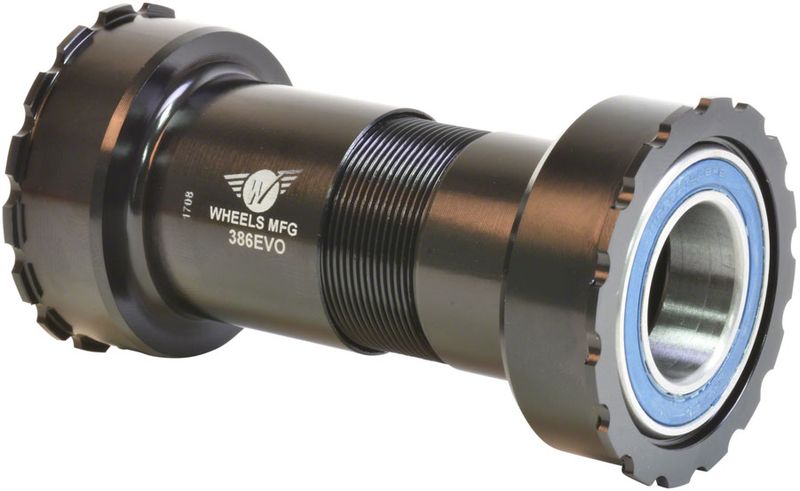 Wheels-Manufacturing-386EVO-Bottom-Bracket---ABEC-3-Bearings-For-22-24mm--SRAM--Cranks-Black-CR0649-5