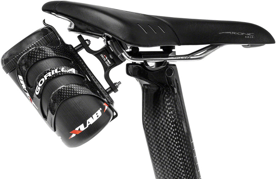 XLAB Delta 200 Rear Water Bottle Cage: Black FastStore PDP