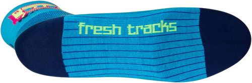 SockGuy Classic Mixtape Socks - 3", Blue/Pink, Small/Medium