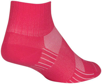 SockGuy Pink Sugar SGX Socks - 2.5 inch, Pink, Small/Medium