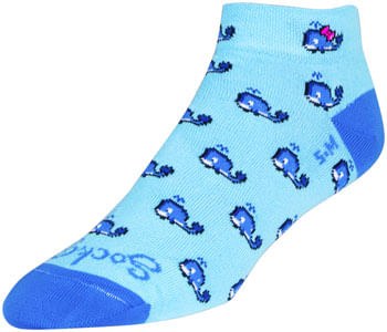 SockGuy Classic Pod Socks - 1 inch, Blue, Women's, Small/Medium