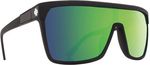 SPY-FLYNN-Sunglasses---Matte-Black-Happy-Bronze-with-Green-Spectra-Mirror-Lenses-EW0473