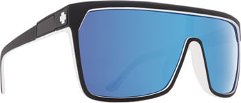 SPY FLYNN Sunglasses - Whitewall, Happy Gray Green with Light Blue Spectra Mirror Lenses