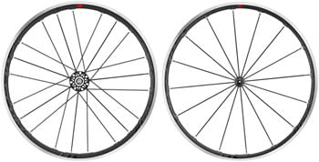 Fulcrum Racing Zero C17 Wheelset - 700, QR x 100/135mm, Rim Brake, HG 11 Road, Black