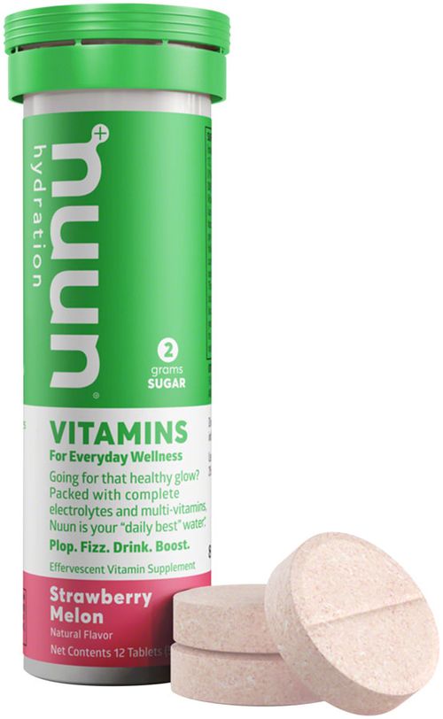 Nuun Vitamins Hydration Tablets: Strawberry Melon, Box of 8