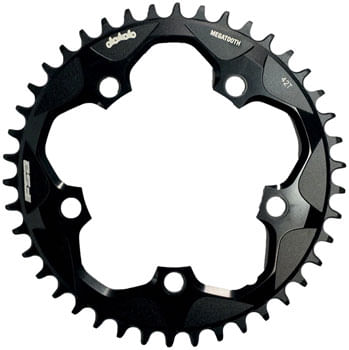 Full-Speed-Ahead-Super-Road-Megatooth-Chainring---40t-110mm-BCD-5-Bolt-Aluminum-For-1x11-Speed-Black-CR9723