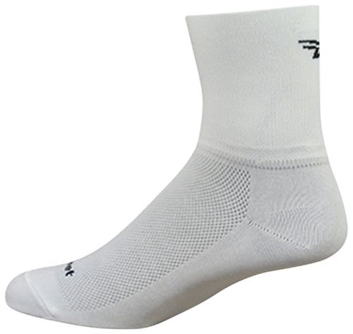 DeFeet Aireator D-Logo Socks - 3", White, Large
