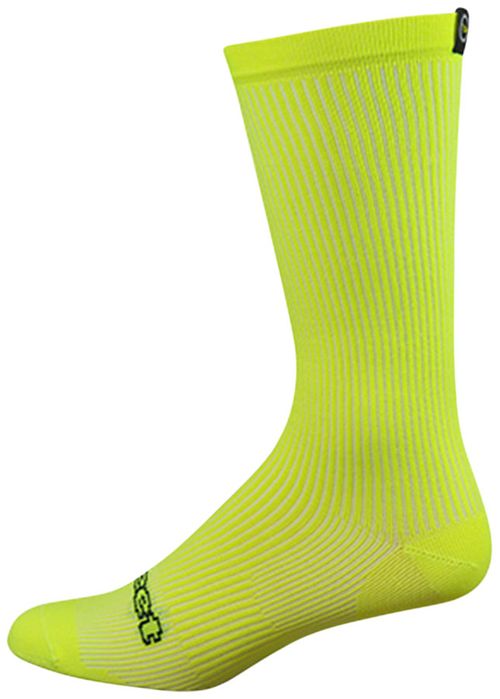 DeFeet Evo Evo Disruptor Socks - 8", Hi-Vis Yellow, Small