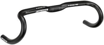 Full Speed Ahead A-Wing Pro AGX Drop Handlebar - Aluminum, 31.8mm, 44cm, Black