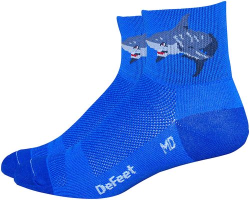 DeFeet Aireator Attack Socks - 3 inch, Blue, X-Large