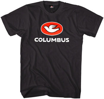 Cinelli Columbus Logo T-Shirt - Black, Medium