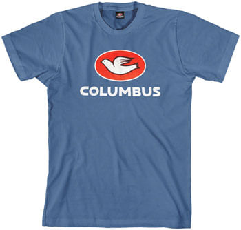 Cinelli Columbus T-Shirt - Blue, Medium