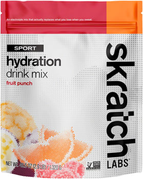 Skratch Labs Hydration Sport Drink Mix - Fruit Punch, 60 -Serving Resealable Pouch