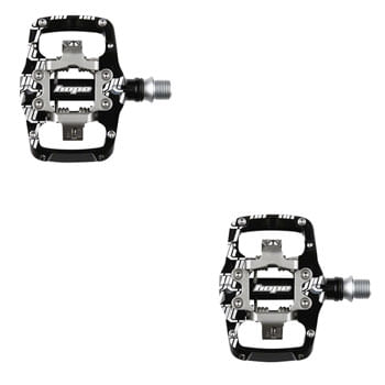 Hope Union TC Pedals - Dual Sided Clipless with Platform, 9/16", Black