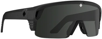SPY+ Monolith 50/50 Sunglasses - Matte Black, Happy Gray Green with Black Spectra Mirror Lenses