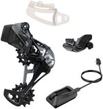 SRAM-X01-Eagle-AXS-Upgrade-Kit---Rear-Derailleur-for-52t-Max-Battery-Eagle-AXS-Rocker-Paddle-Controller-with-Clamp-Charger-Cord-Lunar-KT5002