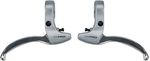Tektro-CL332RS-3-Finger-Alloy-Linear-Pull-Brake-Lever-Set-Silver-BR7793