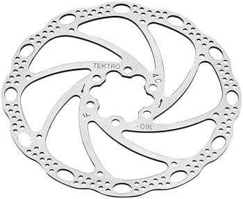 Tektro-TR160-22-Disc-Rotor---160mm-6-Bolt-Silver-BR1624