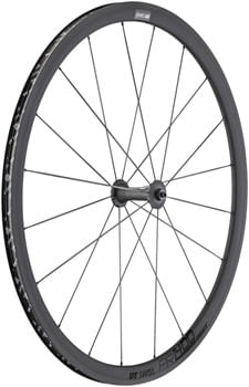 DT Swiss PR 1400 DICUT OXiC Front Wheel - 700, QR x 100mm, Rim Brake, Black, 32mm