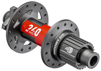 DT-Swiss-240-EXP-Rear-Hub---12-x-148mm-6-Bolt-Micro-Spline-Black-Red-28H-54pt-HU1855