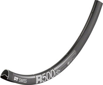 DT Swiss R 500 Rim - 700, Disc, Black, 32H