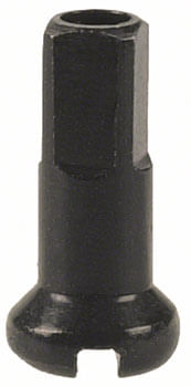 DT Swiss Standard Spoke Nipples - Brass, 2.0 x 12mm, Black, Box of 100