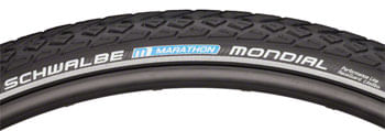Schwalbe Marathon Mondial Tire - 700 x 40, Clincher, Wire, Black/Reflective, Performance Line
