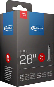 Schwalbe-Extra-Light-Tube---700-x-28-42mm-40mm-Presta-Valve-TU0145