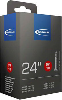 Schwalbe Standard Tube - 24 x 1.50-2.50", 40mm, Presta Valve