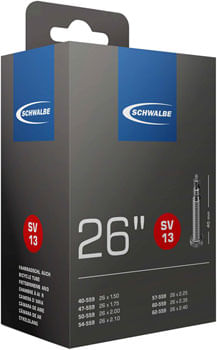 Schwalbe Standard Tube - 26 x 1.50-2.50", 40mm, Presta Valve