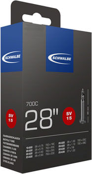 Schwalbe Standard Tube - 700 x 18-28mm, 40mm, Presta Valve