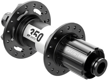 DT Swiss 350 Rear Hub - 12 x 142mm, 6-Bolt, HG11 MTN, Black, 28H, 36pt