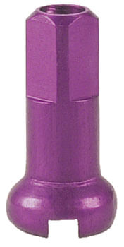 DT Swiss Standard Spoke Nipples - Aluminum, 2.0 x 12mm, Purple, Box of 100