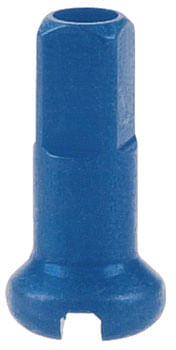 DT Swiss Standard Spoke Nipples - Aluminum, 1.8 x 12mm, Blue, Box of 100