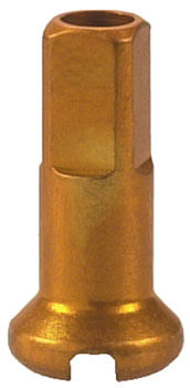 DT Swiss Standard Spoke Nipples - Aluminum, 1.8 x 12mm, Gold, Box of 100