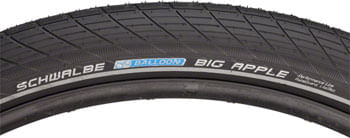 Schwalbe Big Apple Tire - 700 x 50, Clincher, Wire, Black/Reflective, Active, SBC, K-Guard