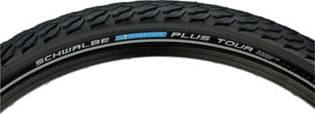 Schwalbe Marathon Plus Tour Tire - 26 x 2, Clincher, Wire, Black/Reflective, Performance Line