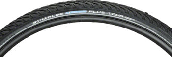 Schwalbe Marathon Plus Tour Tire - 700 x 35, Clincher, Wire, Black/Reflective, Performance Line