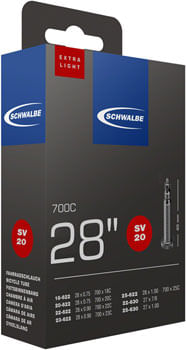 Schwalbe-Extra-Light-Tube---700-x-18-25mm-40mm-Presta-Valve-TU0141