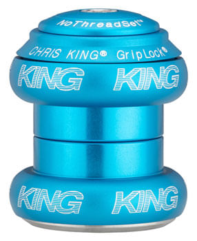 パーツ CHRIS KING NoThreadSet Matte Turquoise Chris King NoThreadSet Headset - 1-1/8