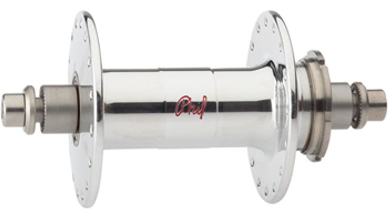 Phil Wood High-Flange Rear Track Hub 32h Polished Silver |